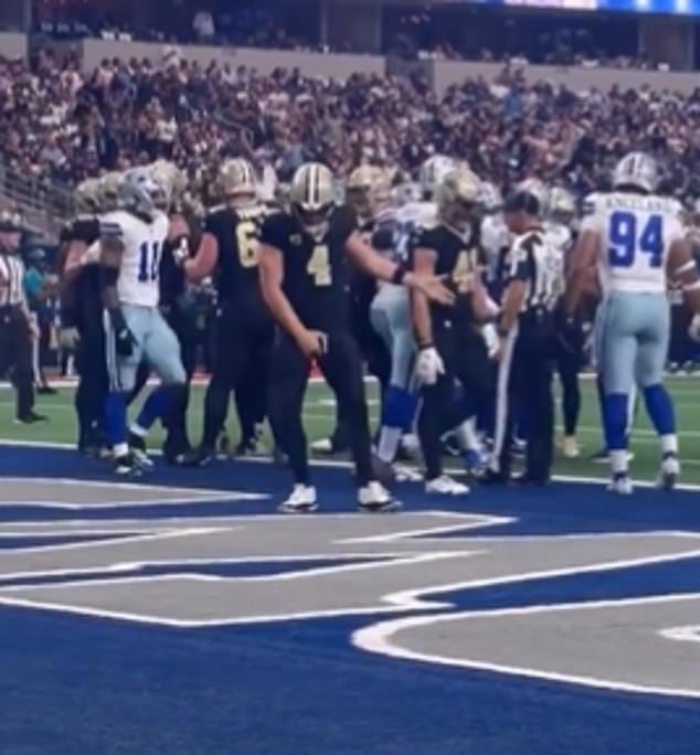 The crotch grab against the Cowboys was too much for the NFL to bear without a fine.