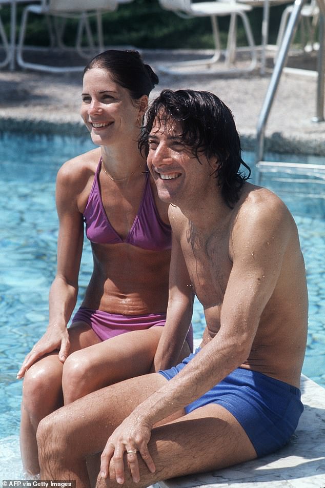 Past Loves: Dustin was previously married to Anne Byrne from 1969 to 1980 (pictured, 1975)