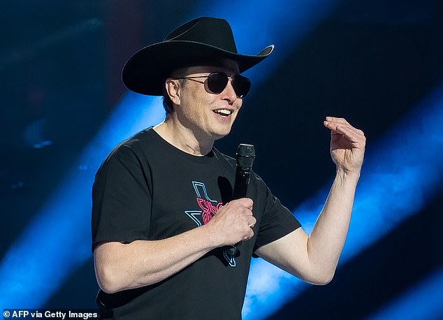 Tesla moved its headquarters to Austin, Texas, in 2021 (pictured: CEO Elon Musk)