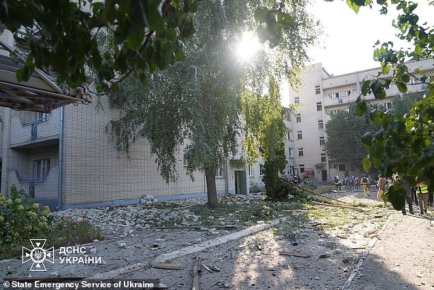 On Thursday, a Russian guided bomb attacked a residential house in Sumy.