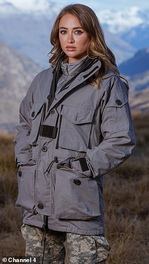 Georgia joins an eclectic mix of famous faces on Celebrity SAS: Who Dares Wins