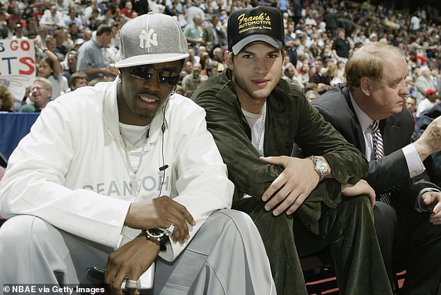 Kutcher went on to say that his long-standing friendship with Diddy began in 2003 during his time as host of MTV's Punk'd.