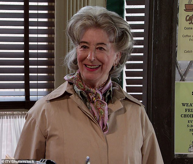 Maureen plays Evelyn Plummer, Tyrone Dobbs' (Alan Halsall) long-lost grandmother in Coronation Street.