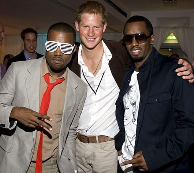 As a hip-hop icon, Diddy's arrest has spawned a slew of images of him with famous faces (seen with Prince Harry) in the wake of his arrest.