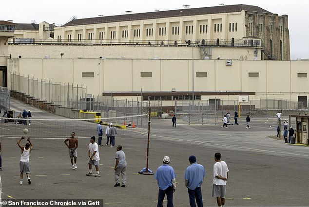 San Quentin (pictured) is the oldest prison, having opened in 1852 and has housed people including Charles Manson.