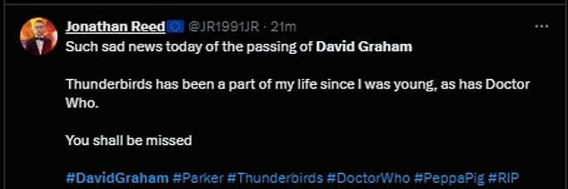 1726860544 620 David Graham star of Peppa Pig and Thunderbirds dies aged