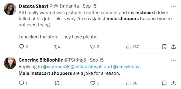 1726868283 491 Male Instacart shoppers criticized for being lazy