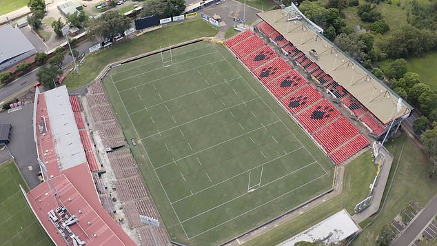 The stadium (pictured) is an icon of western Sydney and the redevelopment involved input from more than 3,000 local residents.