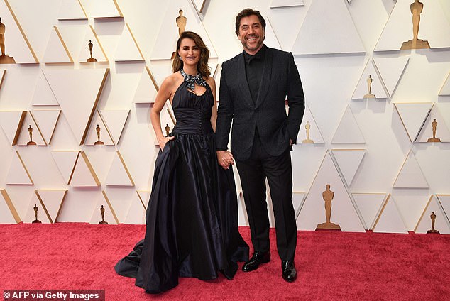 During the Spanish gala, Bardem was visibly moved as he praised his wife upon receiving the Donostia Lifetime Achievement Award; (photo 2022)