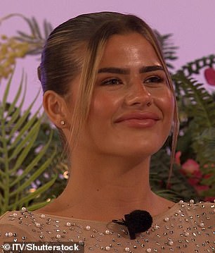 TV shows such as Love Island have popularised lip fillers with stars including Matilda Draper, 24 (pictured) and Nicole Samuel opting for fuller lips.