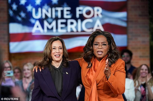 Harris attended the campaign event in Detroit, Michigan, on September 19.