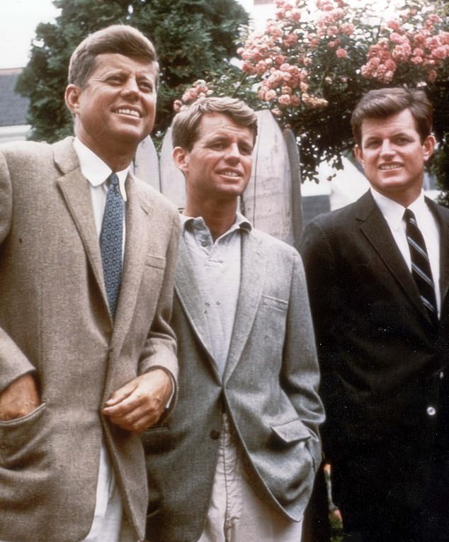 Journalists are intoxicated by proximity to power, and the Kennedys ruin women. (Above, left to right) John F. Kennedy, Bobby Kennedy, Ted Kennedy