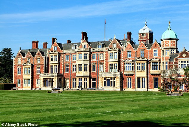 The couple were staying at the late Queen Elizabeth's Norfolk residence at the same time as the monarch and she witnessed the incident as it unfolded.