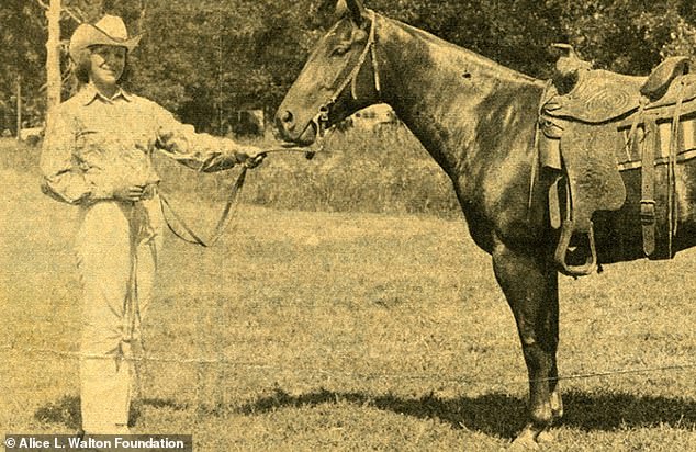 During her teenage years, she developed another passion that would last into her adulthood: breeding and training competition horses. Alice owned the luxurious Rocking W Ranch in Texas until December 2017.