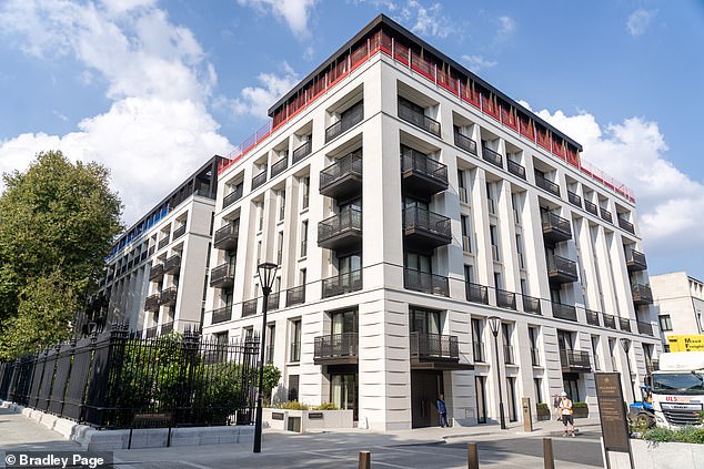 The Chelsea barracks (pictured) was renovated and converted into a luxury residential building in 2015, in a deal reportedly worth £3bn.