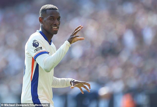 Nicolas Jackson had earlier scored a first-half brace for Chelsea at Stratford's London Stadium.