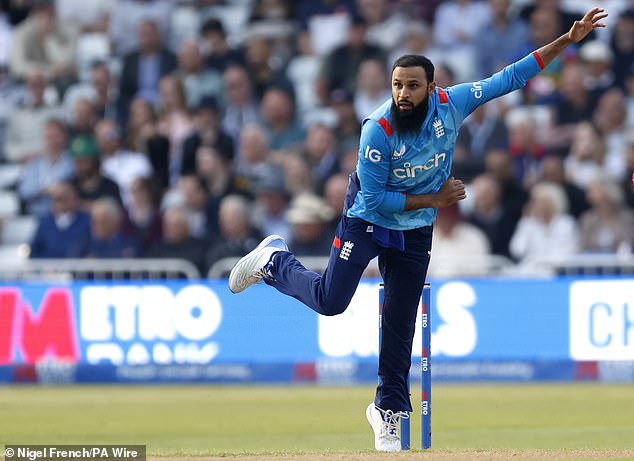 Adil Rashid reached the milestone of his 200th ODI wicket to provide a rare positive comment