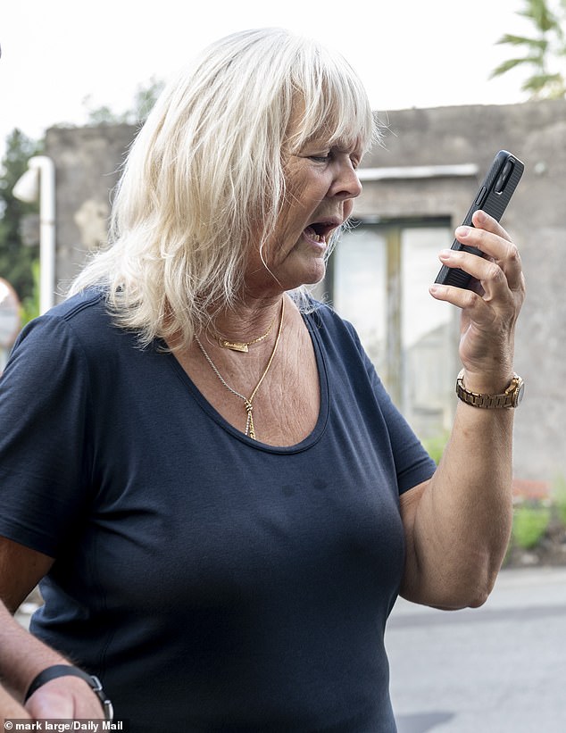 Beatrix (pictured), 70, said she had been in contact with her daughter but that the Hungarian secret services had advised both women 