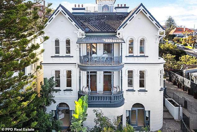 Ms Moussa, creative director and head stylist at The Grounds and two other properties in the group, plans to bring her design skills to Roslyn (pictured) in Coogee, which was built in 1886.