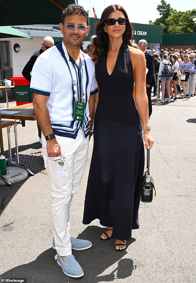 The couple were spotted on the street in July, when they attended the fourth day of Wimbledon (pictured)