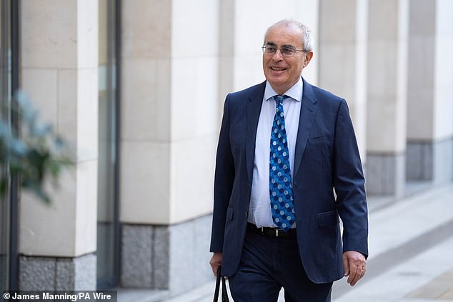 The City's legal team, led by Lord Pannick KC, arrived in London for the start of the case.