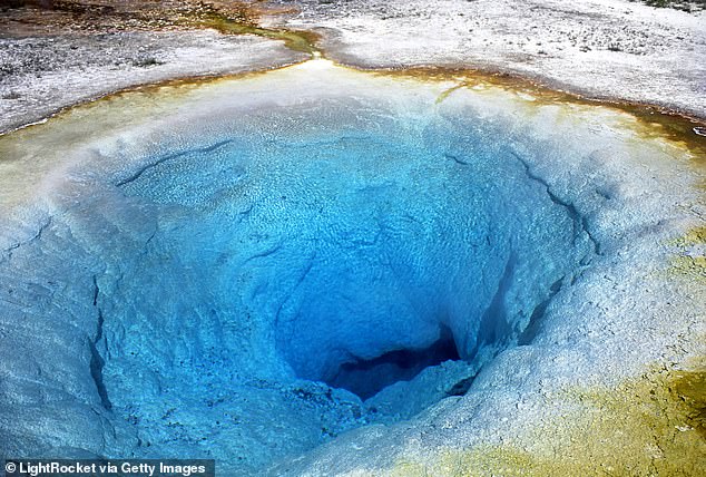 Morning Glory Pond was once a brilliant blue and was named for its resemblance to the Morning Glory flower.