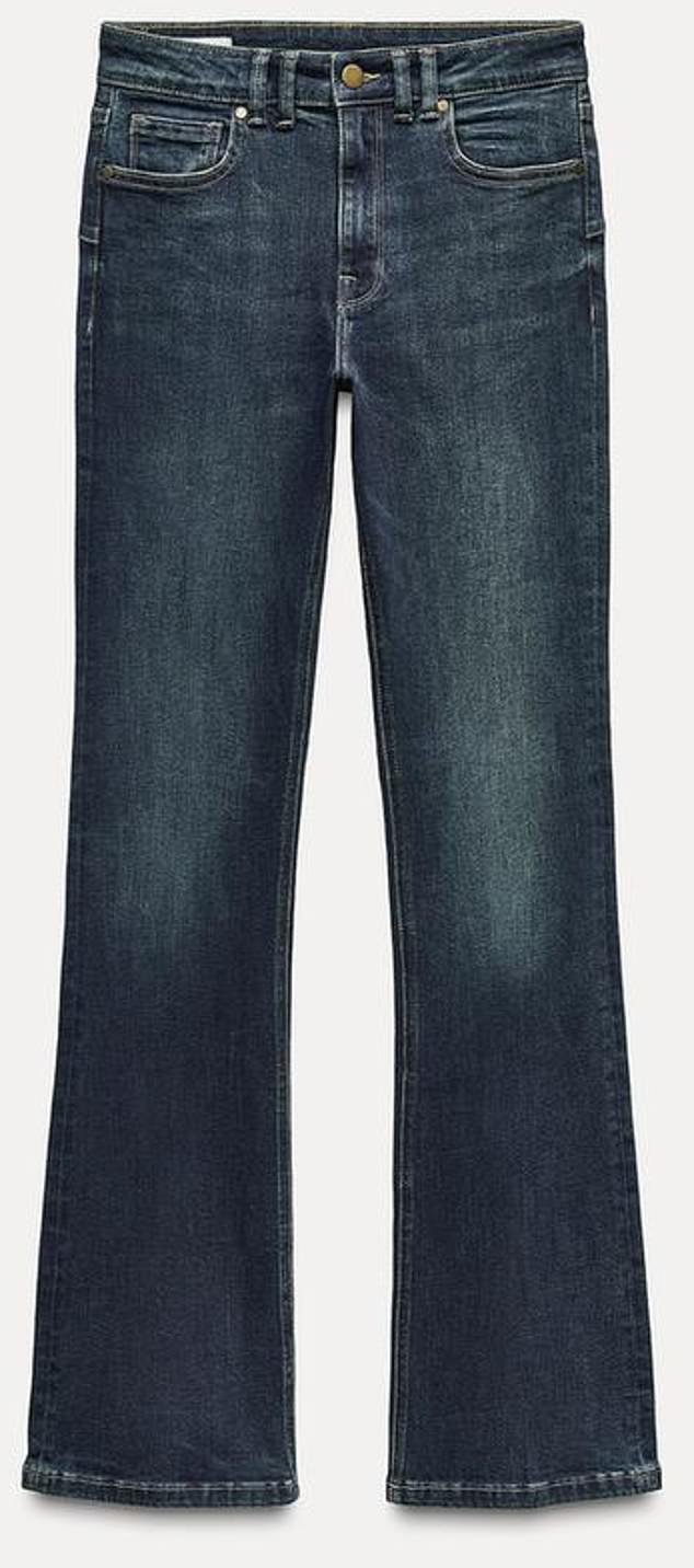 Mid-rise bootcut trousers, £29.99, zara.com