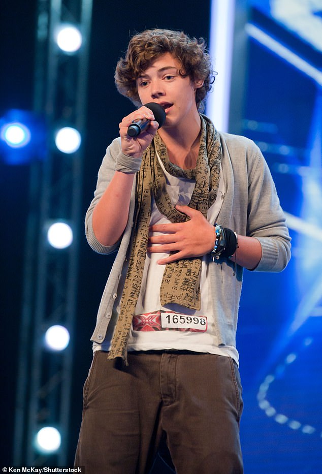 Afton has developed a bond with Grammy-winning artist Harry Styles, whom she met just as she was starting her career (Harry pictured on The X Factor in 2010).