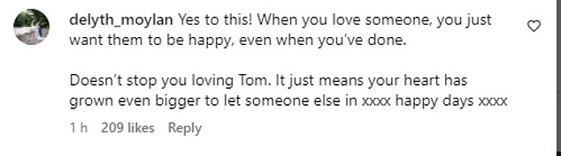 Kelsey's post was met with messages of support from her famous friends and her followers even rushed to send her their congratulations.