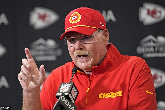 Coach Andy Reid has made the decision to change his left tackles for tonight's trip to Atlanta.