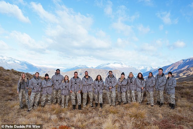 SAS: The latest series of Who Dares Wins also stars Rachel Johnson, Pete Wicks, Ellie Downie, Tez Ilyas, Ovie Soko, Lani Daniels, Bianca Gascoigne, Chris Robshaw, Cherry Healey, Anthony Ogogo, Shazia Mirza, Georgia Harrison, Bobby Norris and Marnie Simpson.