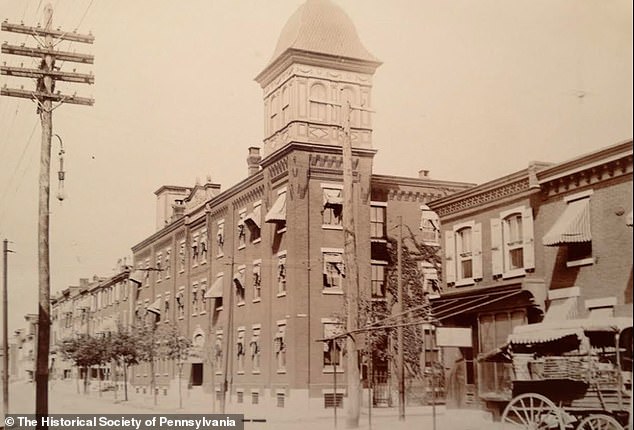 A document submitted by The Keeping Society of Philadelphia for permission to preserve the building adds useful information about the structure's significance and the attempt to protect it.