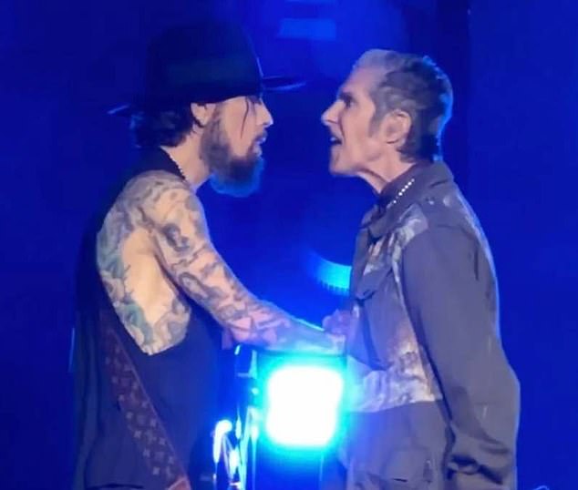 The Sept. 13 incident between the 65-year-old singer and the 57-year-old guitarist in Boston led Jane's Addiction to cancel the remainder of its Imminent Redemption tour.