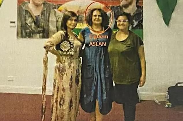 Ms Aslan is alleged to have been one of the ringleaders of an associated Australian terrorist cell that has been linked to the PKK and its work within the country.