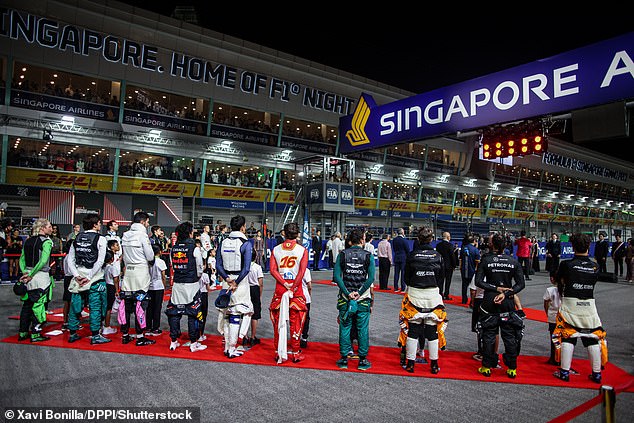 Verstappen, 26, has won the support of his fellow drivers following the foul-mouthed scandal in Singapore