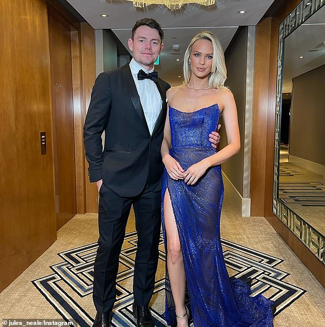 Brisbane Lions co-captain Lachie met Julie when they were just teenagers but they didn't start dating until about six years later and tied the knot in November 2018.