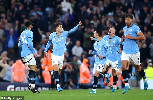 The defender saved City from what looked like certain defeat against a 10-man Arsenal