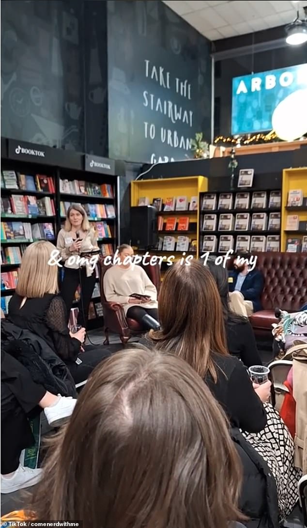 The venues also host a series of book launch events and workshops, featuring readings and talks by popular BookTok authors in a bookstore and bar setting.