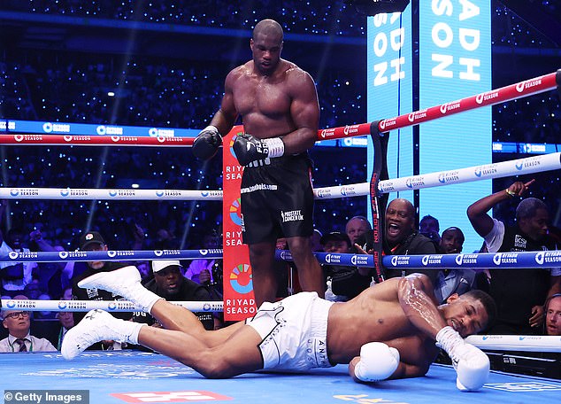 Joshua suffered a devastating knockout during the fifth round of his fight against Dubois.