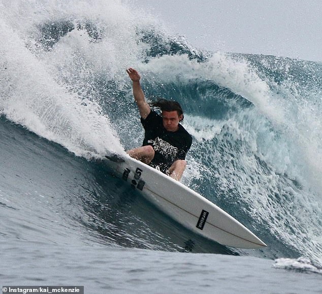 Despite nearly losing his life in the ordeal, the surfer is determined to get back in the water as soon as possible.