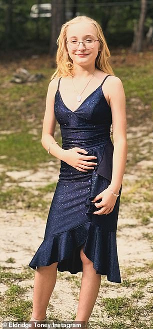 On April 26, Kaitlyn proudly wore a necklace containing her late mother's remains to a high school dance.