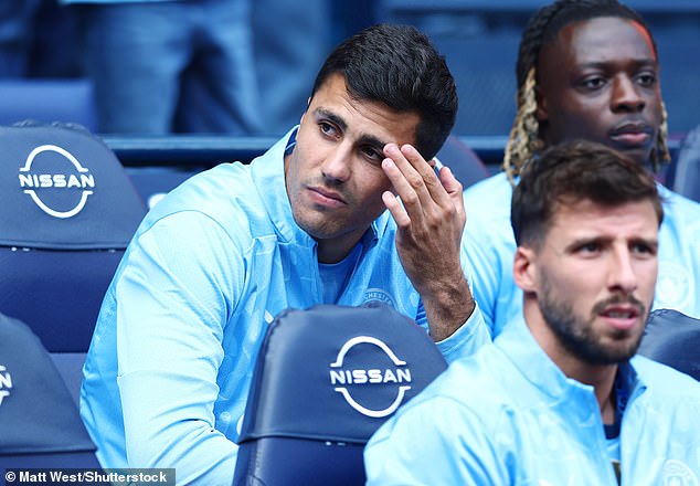 Bernardo Silva had stated that Rodri (pictured) had left the Etihad Stadium 