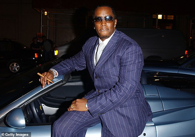 Sean P. Diddy Combs at the height of his career photographed in 2022 at Combs' Bad Body Entertainment party in Eugene's