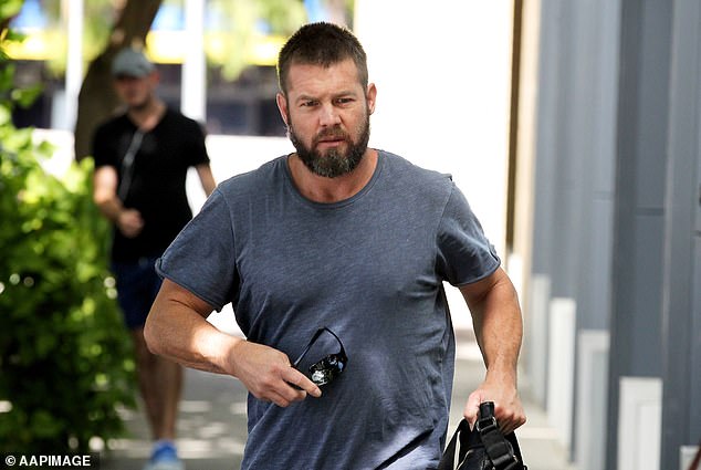 Cousins ​​spent six prison terms over a 13-year period. He is pictured in Fremantle Magistrates Court.