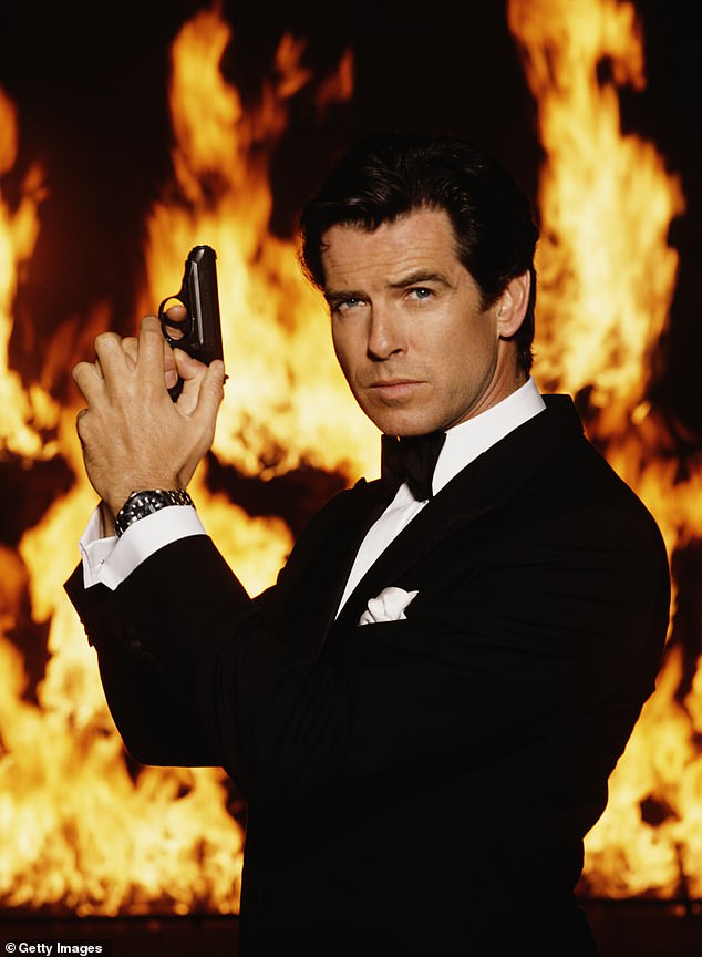 Chris came close to following in the footsteps of fictional spy James Bond (Pierce Brosnan pictured), although he notes that being a spy in real life is nothing like 007's career.