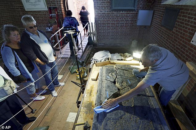 Jamestown archaeologists have unearthed a confusing historical puzzle dating back 400 years