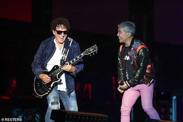 Journey guitarist Neal Schon left a message of encouragement for Pineda on the thread