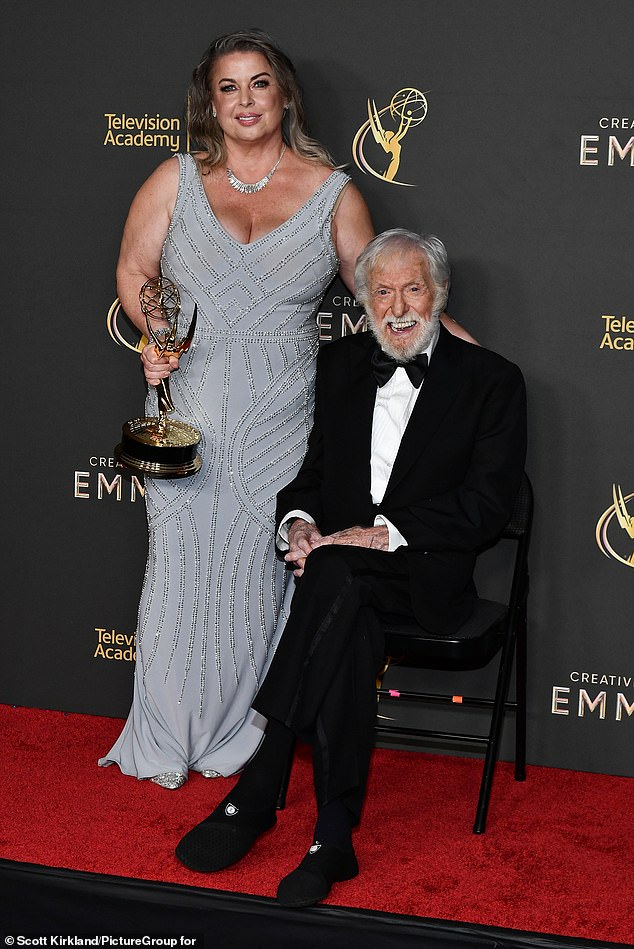 Van Dyke tied another legend, Norman Lear, as the oldest actor to receive an Emmy, both at age 98.