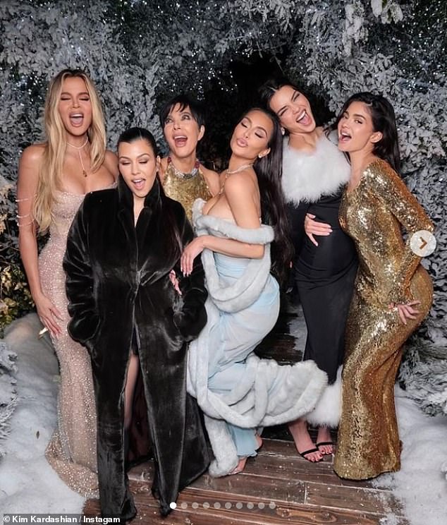 Her sisters - Kim, Kourtney, Khloé and Kylie - have 13 children between them, ranging in age from four months to 14 years.