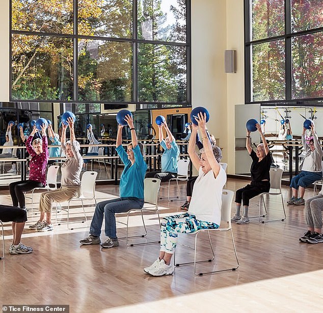 The two retirees from the Rossmoor community in Orange County got into a fistfight on July 23, the same day President Donald Trump survived an attempt on his life. File photo of the community gym